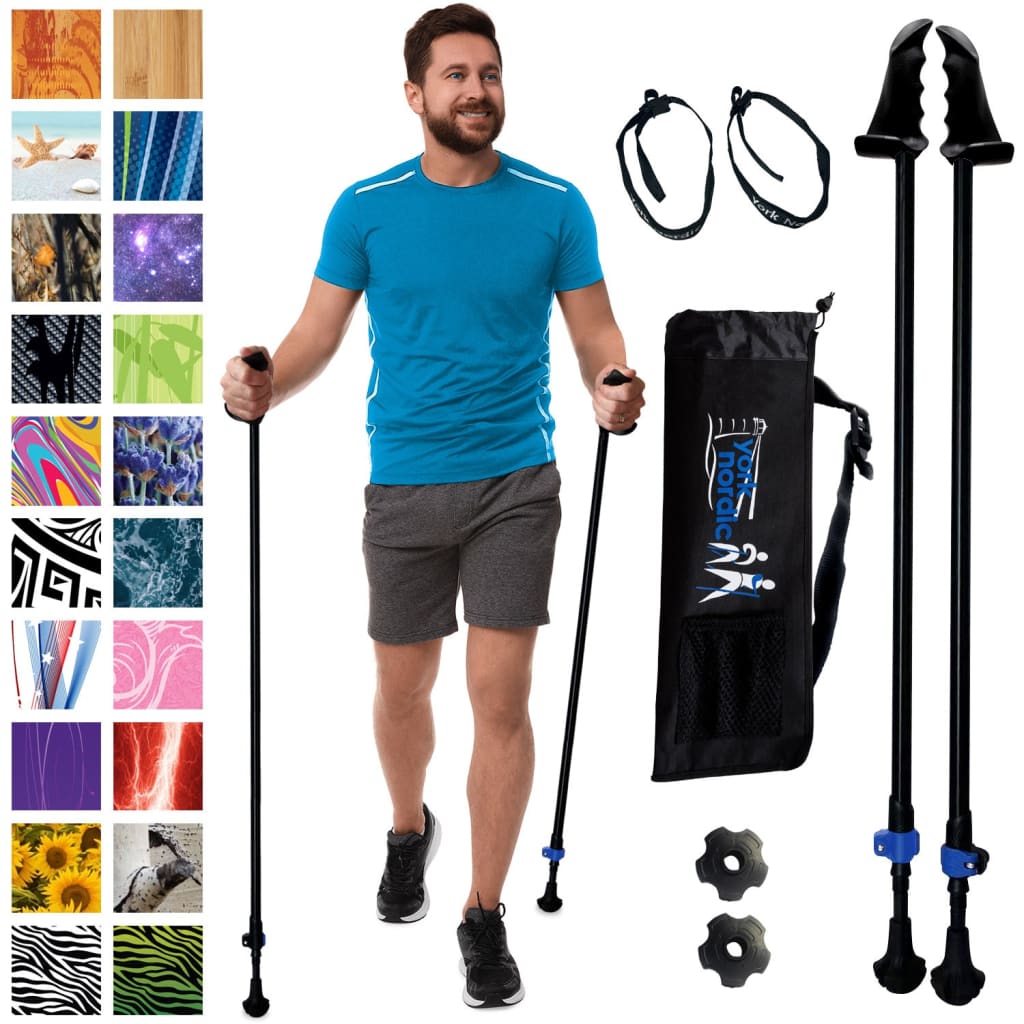 York Nordic Motivator Walking Poles by York Nordic