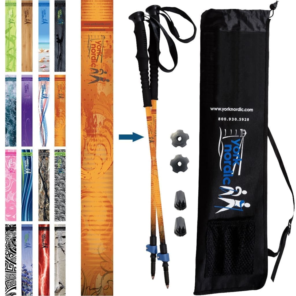 York Nordic Casual Trek Hiking & Walking Poles by York Nordic