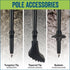 York Nordic Classic Nordic Walking Poles by York Nordic