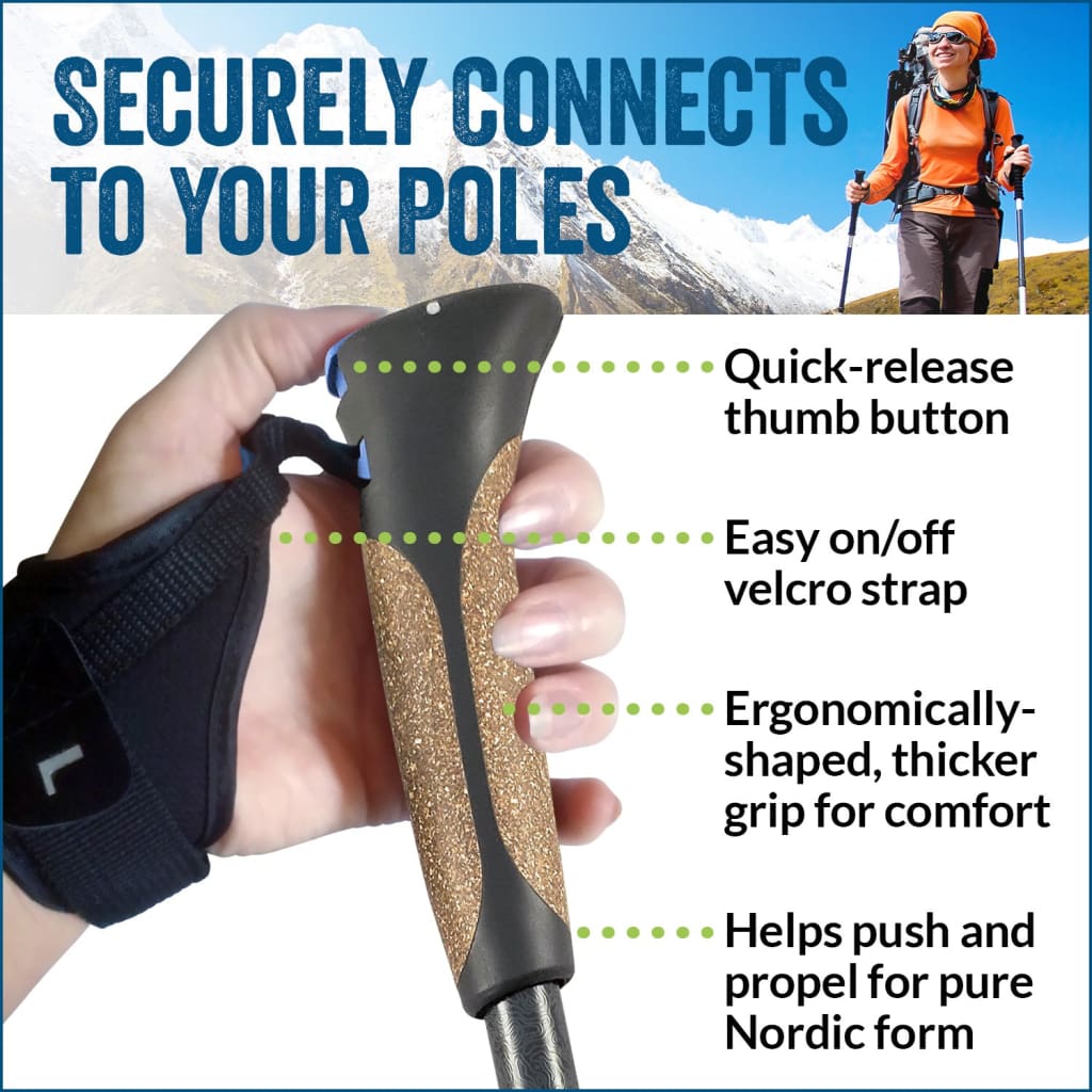 York Nordic Classic Nordic Walking Poles by York Nordic